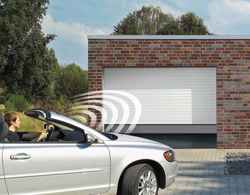 using mobile phone to open electric garage door